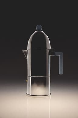 Alessi Inductie-Percolator-La-Cupola-6-kops-Blauw-Handvat — thumbnail 2