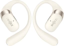 Shokz OpenFit 2 Open-ear Sporthoofdtelefoon – Draadloze Oordopjes – Beige — thumbnail 1