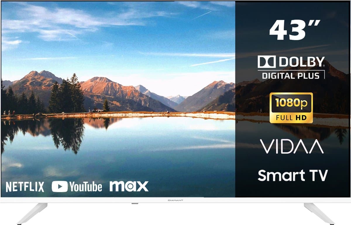 Horizon Diamant 43HL4331F/C Smart TV 43 Inch – Full HD LED – Zeer Smal Design –2024 — afbeelding 1