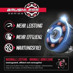 Accu grasmaaier 36V met borstelloze motor en 370 mm maaibreedte - Verzamelen, maaien en mulchen — thumbnail 3