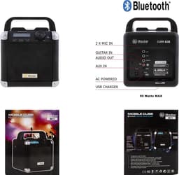 Bluetooth batterij speaker mobile cube 50W — thumbnail 2