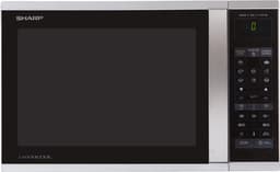 Sharp R-971INW - Combi-magnetron - Zilver — thumbnail 1