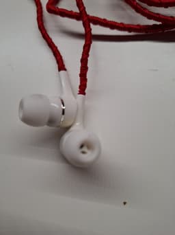 merkloos Oordoppen met draad en microfoon - voor Muziek - Wit - 3.5mm — thumbnail 4