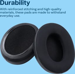 Vervangende Oorkussens voor HyperX Cloud Stinger/Cloud Flight/CloudX/Cloud II/Cloud III/Cloud Alpha/Cloud Core/Mix Hoofdtelefoons van MMOBIEL – Cooling Gel Koptelefoon Oorkussens – Zwart — thumbnail 2