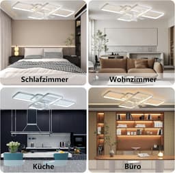 Equivera Plafonniere met Ventilator - Plafondventilator - Plafondventilator Afstandsbediening - Plafondventilator Slaapkamer - Plafond Ventilator met Verlichting - Plafondlamp - Plafonniere - Ideaal voor in uw slaapkamer! — thumbnail 4