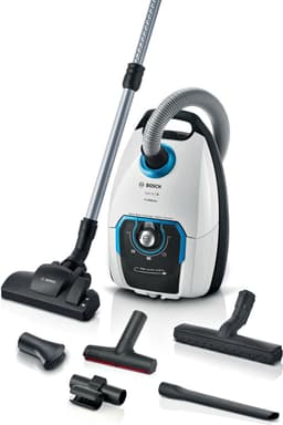 Bosch Serie 8 BGB75XSIL stofzuiger 5 l Trommelstofzuiger Droog 650 W Stofzak — thumbnail 1