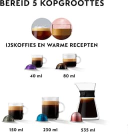 De'Longhi Nespresso Vertuo Lattissima ENV300.W - Koffiecupmachine - Wit — thumbnail 4