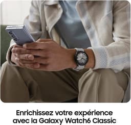 Samsung Galaxy Watch6 Classic 47mm LTE Zilver (Zilver) R965 — thumbnail 3