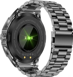 WizBay Premium Select® Smartwatch 1.85 Inch AMOLED - Bluetooth Bellen - AI Voice - Hartslag Slaap Bloeddruk en SpO2 - 100+ Sportmodi - 710mAh - Zwart — thumbnail 2