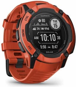 Garmin Instinct 2X Solar - Smartwatch - Oneindige batterijduur met Solar - Ingebouwde zaklamp - Multi-band GNSS - Flame Red — thumbnail 5