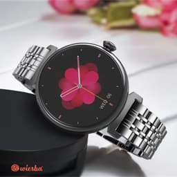 Wiesba Fashion Smart S7 - Sporthorloge met Hartslagmeter - Bloeddrukmeter - Stappenteller - Sport Horloge - Smart Watch Saturatiemeter - Smartwatch 1.04inch - 340x340 Resolutie - Donkergrijs — thumbnail 4
