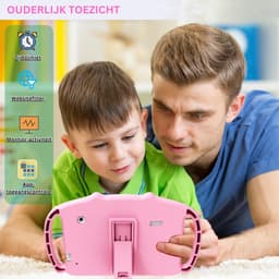 White-Label® Kindertablet Vanaf 3 Jaar - Tablet Kinderen - Kinderspeelgoed - Roze — thumbnail 3