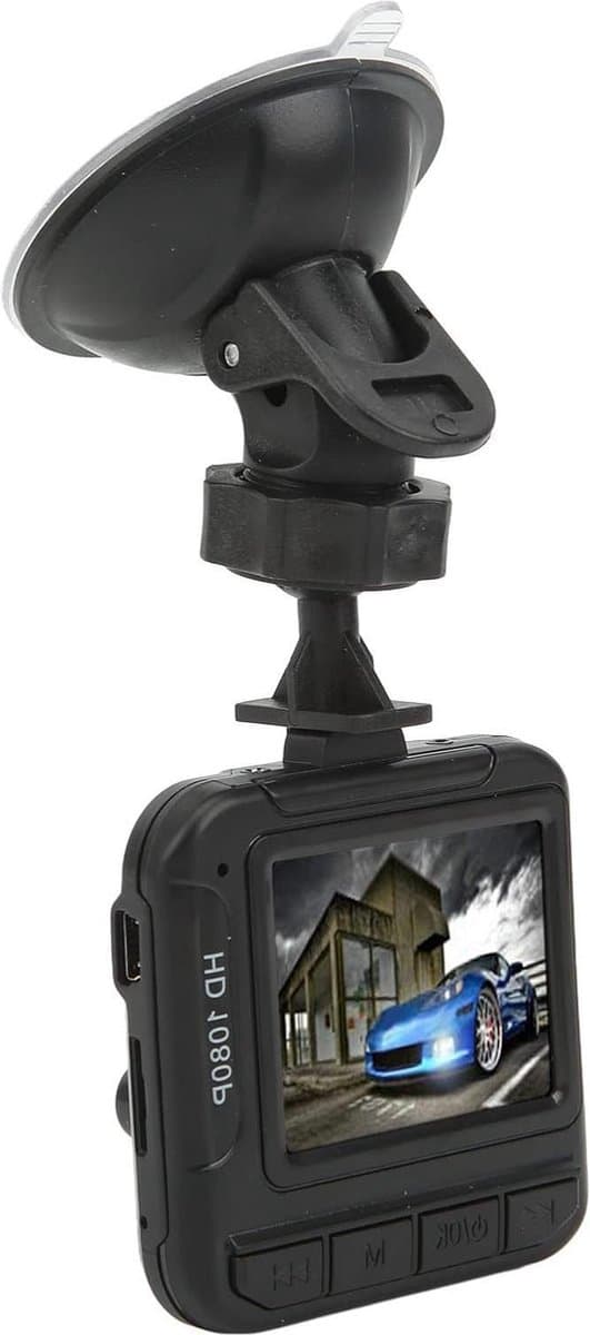 Dailygoody - Dashcam - Duurzame Autorecorder - Bewegingsdetectie en Continue Opname - 14 x 11 x 7 cm - Veilig Rijden - Geschikt voor Auto's - Compacte... — afbeelding 1