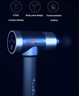 Q-time - Massage Gun - Professionele Sport Massage - Rug Massage - Nek Massage - Massage Apparaat - Spier Massage - Stress Massage - Triggerpoint - Spierherstel & Spierontspanning — thumbnail 4