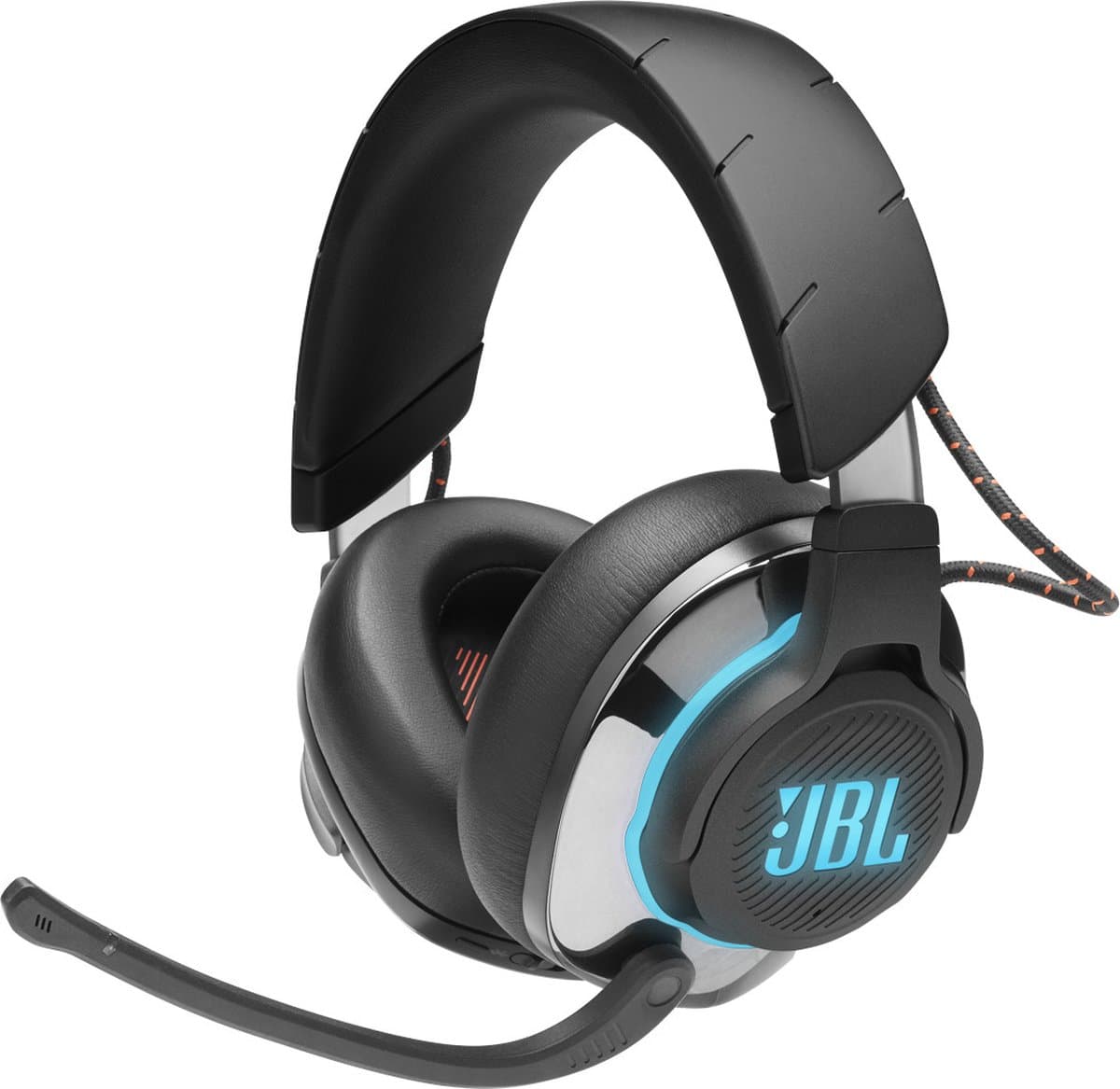 JBL Quantum 810 JBLQ810WLBLK Over-ear Draadloze gaming-headset met Noise-cancelling Zwart — afbeelding 1