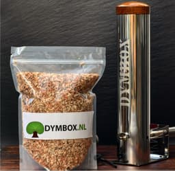 Dymbox 1,3L koud rookgenerator (Nu incl. 2 KG hout snippers, luchtpomp) voor rookovens rookkasten en BBQ ( cold smoker ) koud rook generator CSG — thumbnail 5