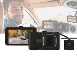 Guardo Full HD Dashcam - Voor-en achtercamera - 1080P - Zwart — thumbnail 3