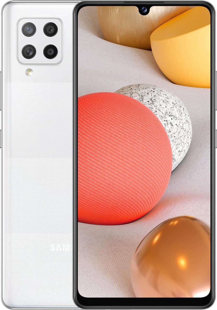 Samsung Galaxy A42 5G -128GB - Prism Dot White — afbeelding 1