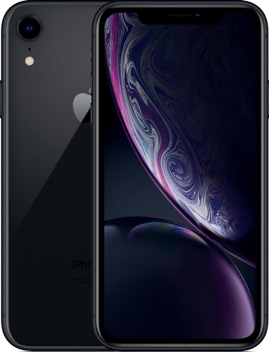 Apple iPhone XR - 128GB - Zwart — afbeelding 1