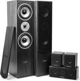 Surround set home cinema 5.0 - Fenton 1150 Watt met 200 Watt actieve 8'' subwoofer - Zwart — thumbnail 2