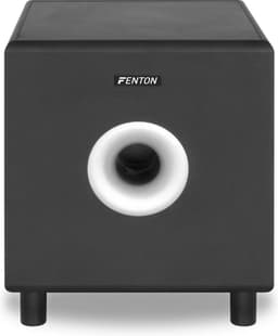 Actieve Subwoofer met Versterker - Fenton SHFS08B - 8 Inch - Voor Home Cinema - 200 Watt — thumbnail 2