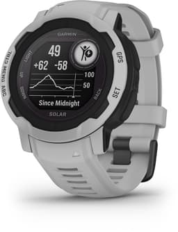 Garmin Instinct 2 Solar - Sporthorloge met GPS - Smartwatch voor heren - Zon Oplaadbaar - 45mm - Mist Gray — thumbnail 3