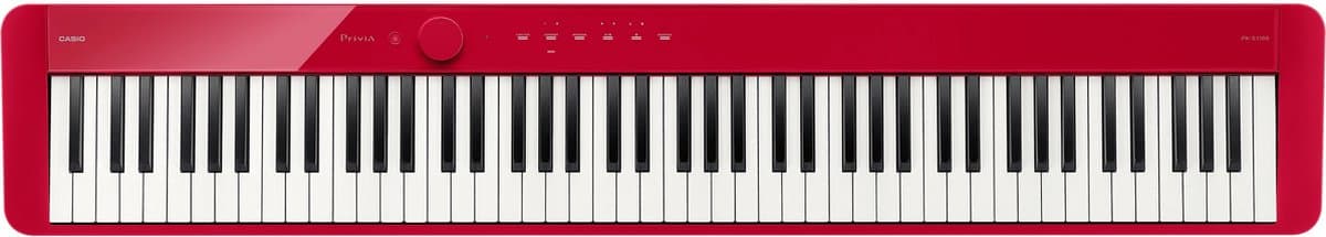 Casio PX-S1100 RD - Digitale piano - Rood - 88 gewogen toetsen - Hoofdtelefoon aansluiting - Bluetooth — afbeelding 1