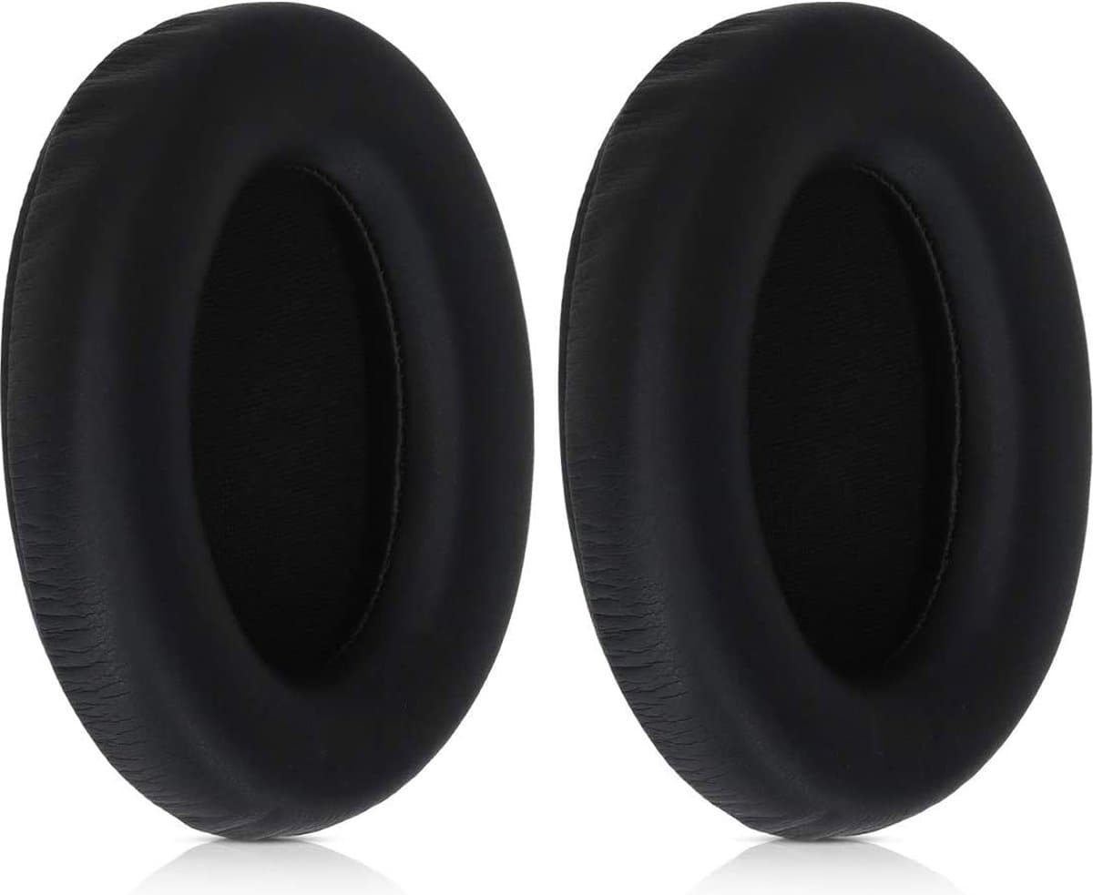 Oorkussens Geschikt Voor Sony WH-1000XM3 Koptelefoon - 2 Stuks - Zacht Schuim - Eiwitleer - Zwart — afbeelding 1