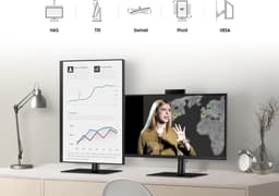 Samsung LS24A400 - Full HD IPS Webcam Monitor - 24 Inch — thumbnail 4