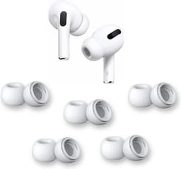 AirPods Pro Oordopjes Small Wit – 5 Paar (10 Stuks) – AirPods Pro Ear Tips Vervanging – Siliconen Oordopjes – Geschikt voor Apple AirPods Pro – Noise Cancelling — thumbnail 1