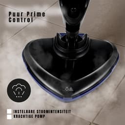 DYNA® Stoomreiniger vloer - Stoomreiniger - Stoomreinigers - Zwart - ‎28cm x 21cm x 115cm — thumbnail 2