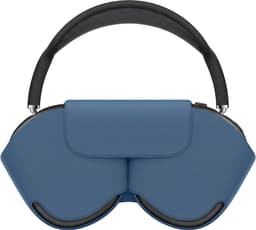 Ainy - Blauw Case Accessoires - Koptelefoon hoes geschikt voor Apple Airpods Max | Zacht Polyester Siliconen Syntetisch Leer materiaal | Magneet sluitingen — thumbnail 1