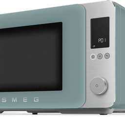 SMEG MOC02EGMEU Combi-Magnetron - Air Fry - Heteluchtoven & Grill - 27L - 2100W - Inverter Technologie - 25 Automatische Programma's - Soft Close - Collezione - Mat Emerald Green — thumbnail 3