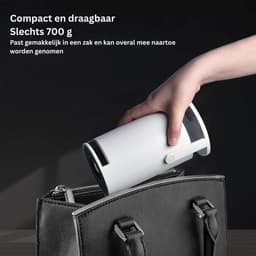 DVDSS® Mini projector - Thuisbioscoop - Ondersteunt 8K - Wit — thumbnail 2