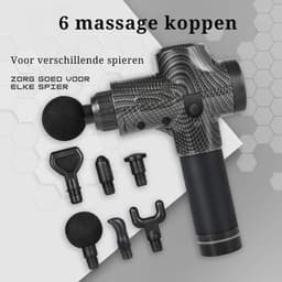Spiermassage Pistool - Massage apparaat - Ontspanning - Massage Pistool - Voor Lichaam - Nek - Rug - Benen - 30 versnellingen - — thumbnail 2