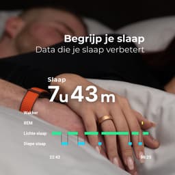 NOLATR Smart Ring NEX – Slimme Ring met Stappenteller, Slaaptracker & Hartslagmeter – Zonder Abonnement – Zilver – Maat 12 — thumbnail 5