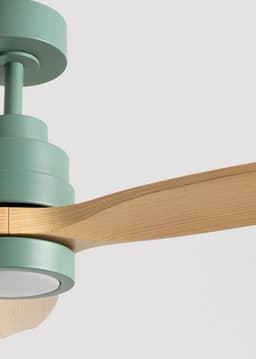 CREATE - Stille plafondventilator van 40 W met technische ABS-bladen, verkrijgbaar in verschillende maten - M - Met licht - Controller voor wandmontage - WIND STYLANCE — thumbnail 5
