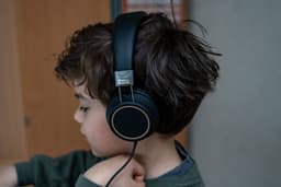 School Supplier - Koptelefoon Luxe - Bedraad - Zwart — thumbnail 3