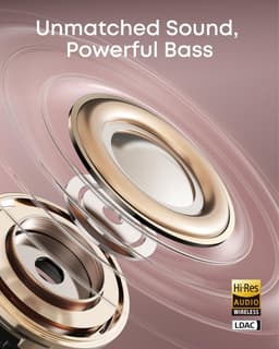 SOUNDCORE Aeroclip Open-ear Draadloze oordopjes Roze — thumbnail 4