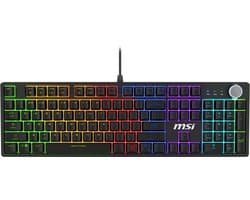 MSI FORGE GK320 RED US - Gaming Keyboard - Mechanical RED Switches - RGB LED
