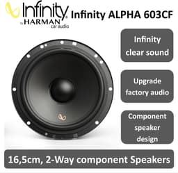 Infinity Alpha 603CF - Autospeaker - 2-weg Composet - 6,5 Inch (16,5cm) - 720 Watt - 4 stuks — thumbnail 5