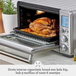 Slimme Heteluchtoven met Airfryer Functie - Roosteren, Grillen, Bakken en Meer — thumbnail 5