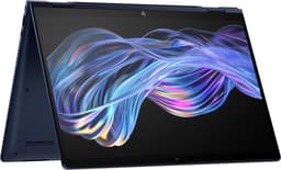 HP EliteBook X Flip G1i Next Gen AI PC Copilot+ PC Intel Core Ultra 7 258V Hybride (2-in-1) 35,6 cm (14") Touchscreen 2.5K 32 GB LPDDR5x-SDRAM 512 GB SSD Wi-Fi 7 (802.11be) Windows 11 Pro Blauw — thumbnail 1