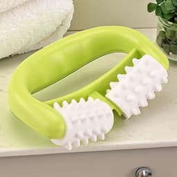 Vitolog - Handmatige Anti-cellulitis Massager - Ergonomisch - Groen en Wit — thumbnail 4