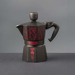 Bialetti Stranger Things - Percolator - Moka Express 3 kops - Aluminium - Met Stranger things sound effect — thumbnail 3