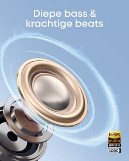 soundcore C50i Zwart by Anker - Open-Ear Oordopjes - Clip-On Earbuds - Comfortabel FlexiClip-design - 12mm Drivers - AI Heldere Oproepen - 28U Speeltijd - Secure Fit - Hi-Res - IP55 - Bluetooth 6.0 — thumbnail 5