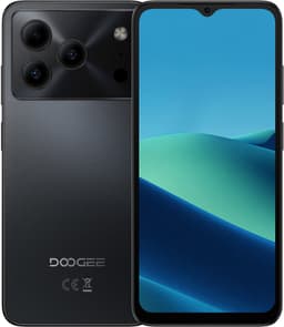 DOOGEE Note 56 Pro Smartphone - 32 GB RAM + 128GB ROM - 6,56 inch 90Hz - 4G Dual SIM - 6150mAh - GPS - Anroid16 - GPS - Zwart — thumbnail 1