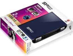 Externe Harde Schijf 2000 GB Blauw - Duurzaam en Compact — thumbnail 4