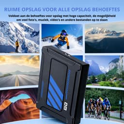 DM Draagbare HDD 320GB - Externe harde schijf - USB 3.2 Gen1 - Zwart — thumbnail 2
