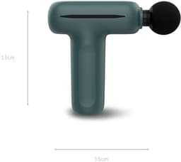 Florixa® Massage Gun Professioneel – Massage Pistool - Massage Apparaat - Groen - 13cm x 5cm x 15cm — thumbnail 2